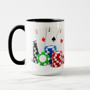Custom Name & Text Poker / Casino Mug