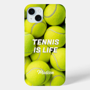 Custom Name & Text Tennis Balls iPhone 15 Mini Case