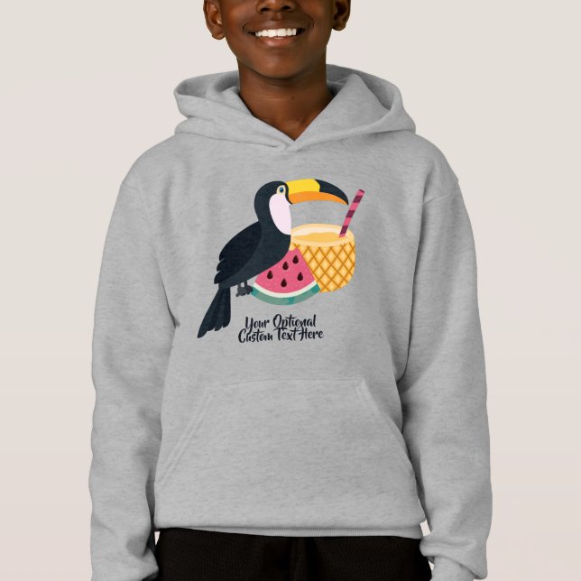 Custom name & text Toucan Illustration (Front)