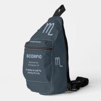 Custom Name / Text Zodiac Sign Scorpio
