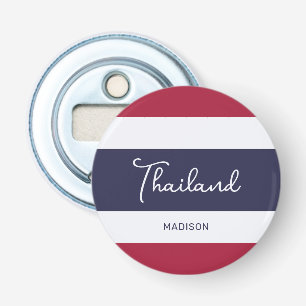 Custom Name Thailand Colours Bottle Opener