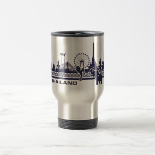 Custom Name Thailand Travel Mug