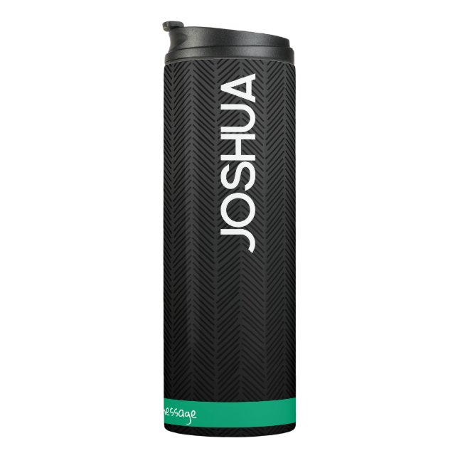 Custom Name Thermal Tumbler | Personalised Tumbler (Rotated Right)