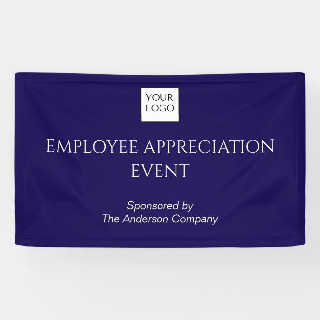 Custom Name Title Business Logo Banner (Horizontal)