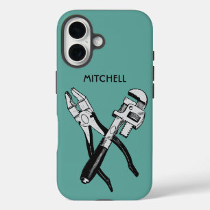 Custom Name TOOLS iPhone 16 Case