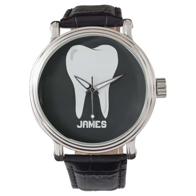 CUSTOM  NAME TOOTH WATCH (Front)