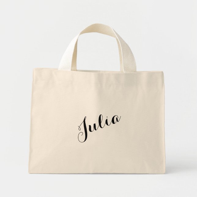 custom name tote bag (Front)
