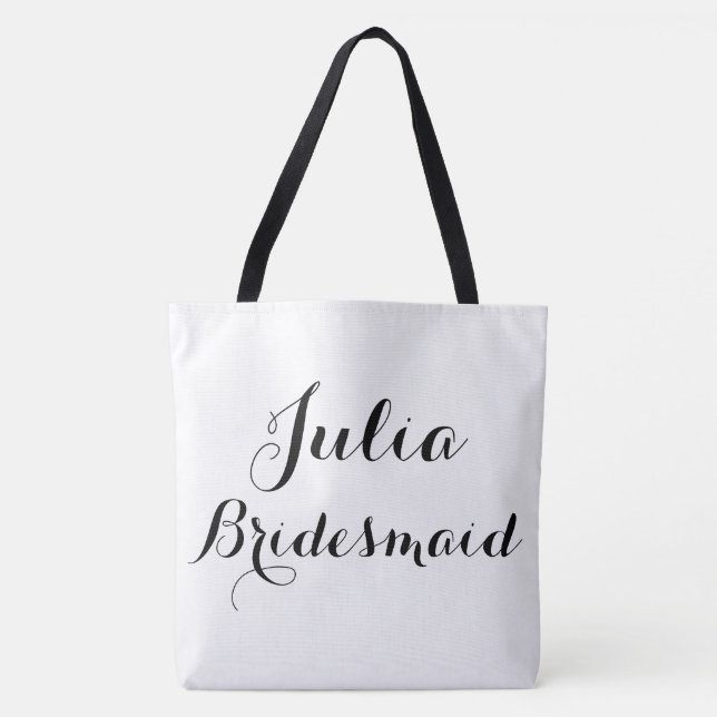 Custom name tote bag (Front)