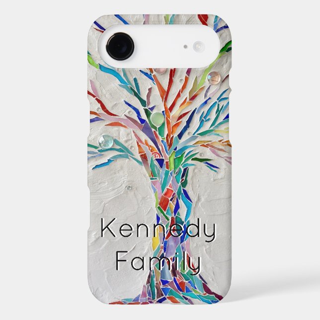 Custom Name Tree Case-Mate iPhone Case (Back)