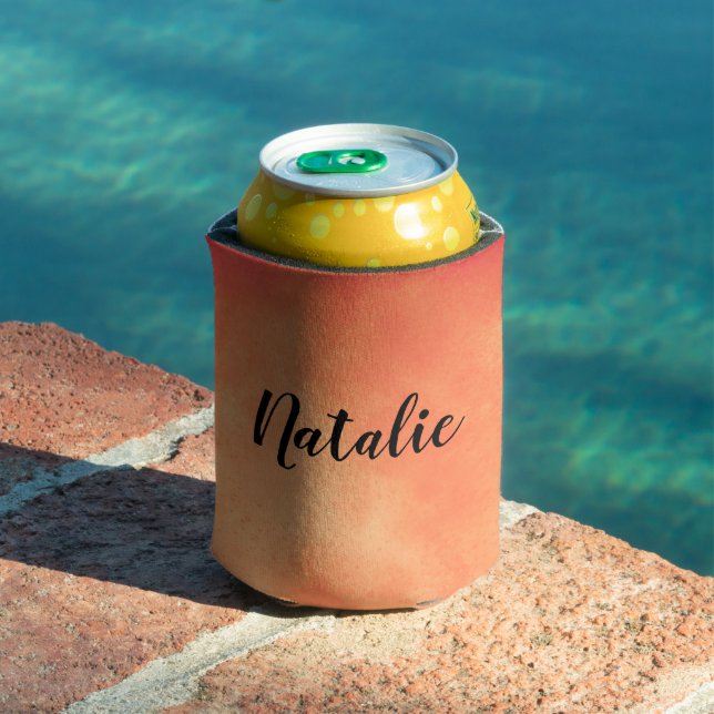 Custom Name Tropical Summer Cooler (In Situ Pool)