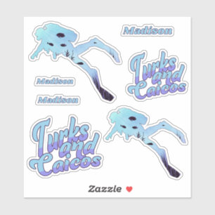 Custom Name Turks and Caicos Diving