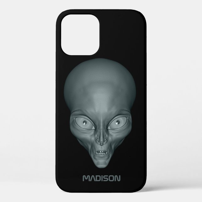Custom name UFO Alien phone cases (Back)
