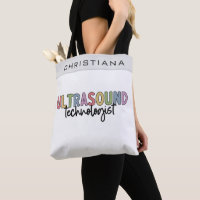 Custom Name Ultrasound Technologist Gifts 