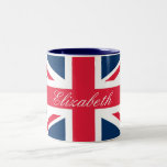 Custom Name Union Jack Mug<br><div class="desc">Customise your very own Union Jack Mug!</div>