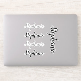Custom Name Vinyl Decals Personalised Womens Girls