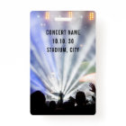 Custom Name VIP All Access Pass Concert