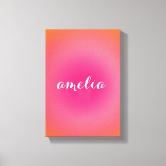 Custom Name Wall Art – Bold Serif Monogram 