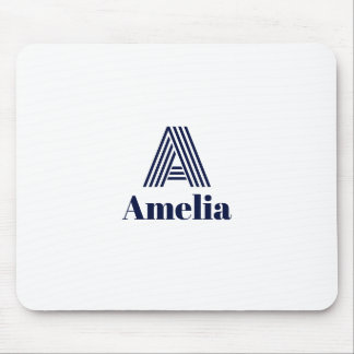 Custom Name Water Bottle Mouse Mat