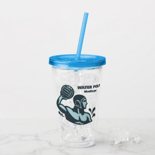 Custom Name Water Polo Acrylic Tumbler