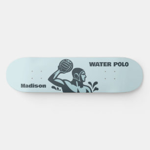 Custom Name Water Polo Skateboard