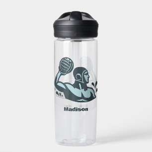 Custom Name Water Polo Water Bottle