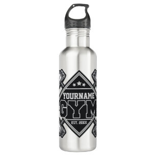Custom NAME Weightlifting Home Crossfit Gym 710 Ml Water Bottle