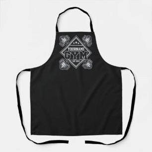 Custom NAME Weightlifting Home Crossfit Gym  Apron