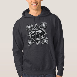 Custom NAME Weightlifting Home Crossfit Gym Hoodie