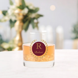 Custom Name Whiskey Glass