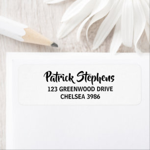 Custom name white plain