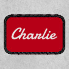 Custom name white red or any colour