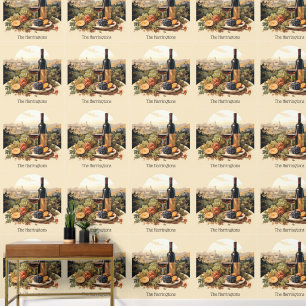 Custom Name Wine Lover's Wallpaper