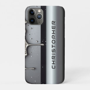 Custom Name With Dripping Liquid Metal iPhone 11 Pro Case