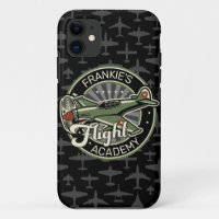 Custom NAME WWII Military Fighter War Plane Retro
