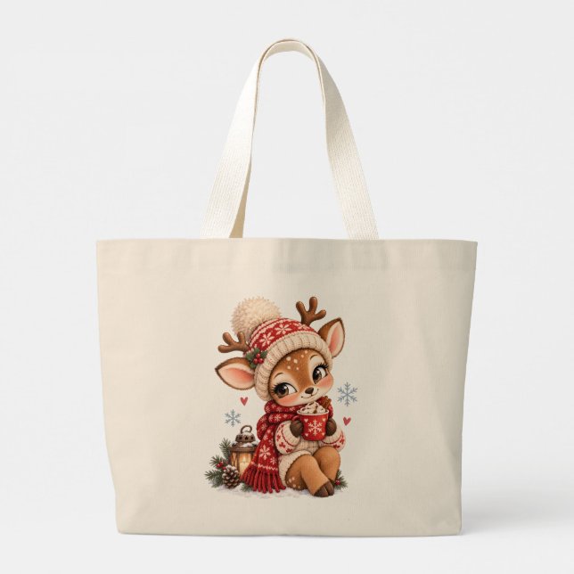 Custom Name & Year Deer Tote (Back)