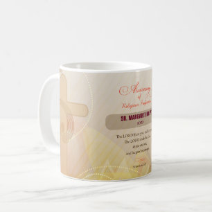Custom Name & Year Nun, 60th Anniversary Religious Coffee Mug