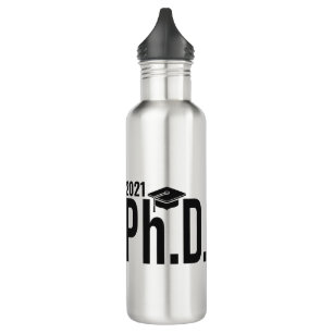 Custom name & year Ph.D. 710 Ml Water Bottle