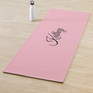 Custom Name Yoga Mat