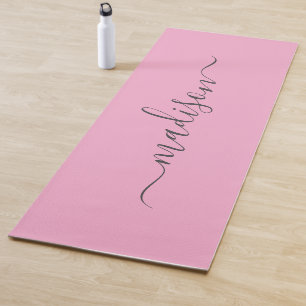 Custom Name Yoga Mat