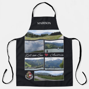 Custom Name Zell am See, Austria Apron