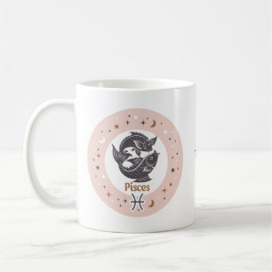 Custom Name Zodiac Sign Pisces Coffee Mug