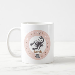 Custom Name Zodiac Sign Scorpio Coffee Mug