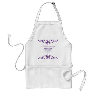 Custom Names, 50th Wedding Anniversary to Couple Standard Apron