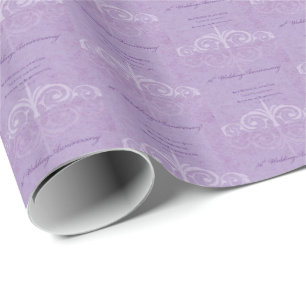 Custom Names, 50th Wedding Anniversary to Couple Wrapping Paper
