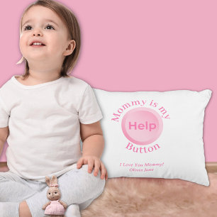 Custom Names Adorable Funny Baby Shower Gift Decorative Cushion