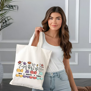 Custom Nana And Kids Name Shirt Mother's Day Gift Tote Bag