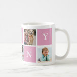 Custom Nanny Grandmother 5 Photo Collage  Coffee Mug<br><div class="desc">Custom Nanny Grandmother 5 Photo Collage Coffee Mug</div>