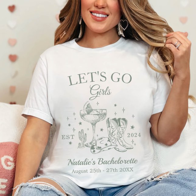 Custom Nashville Bachelorette Party Social Club T-Shirt (Creator Uploaded)