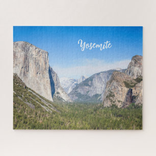 Custom Nature Green Valley Yosemite Jigsaw Puzzle