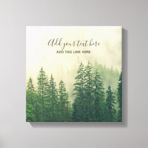 Custom Nature Lovers Forest Home Decor Newlyweds
